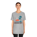 Mexico City, Mexico T-Shirt - Retro Palm Tree & Beach Unisex Mexico City Shirt-3