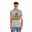 Maui, Hawaii T-Shirt - Retro Palm Tree Unisex Maui Shirt-39