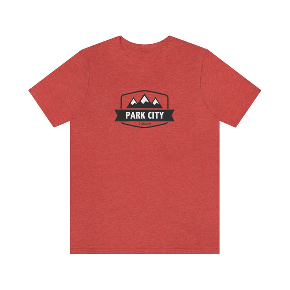 Park City, Utah T-Shirt - Altitude Badge Unisex Park City Shirt