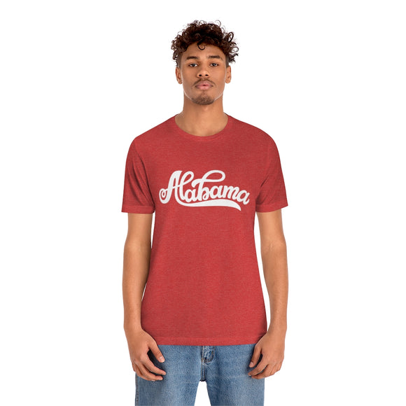 Alabama T-Shirt - Hand Lettered Unisex Alabama Shirt