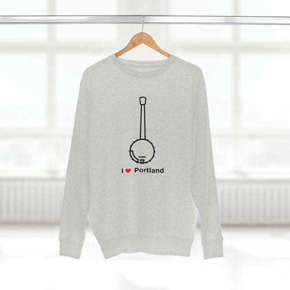 Premium Portland, Oregon Crewneck Sweatshirt - Retro Unisex Sweatshirt