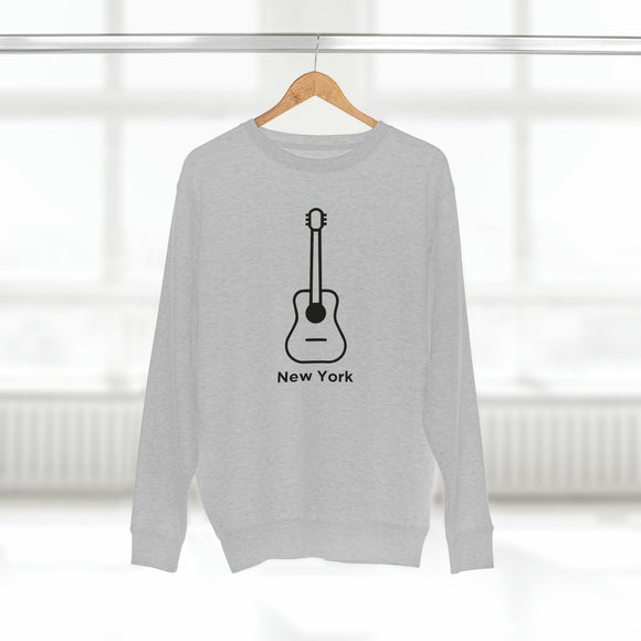 Premium New York Crewneck Sweatshirt - Retro Unisex Sweatshirt