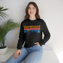 Vermont Sweatshirt - Mountain & Birds Unisex-14