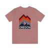 Oregon T-Shirt - Retro Mountain Unisex Oregon Shirt