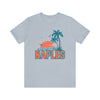 Naples, Florida T-Shirt - Retro Palm Tree & Beach Unisex Naples Shirt