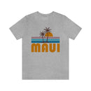 Maui, Hawaii T-Shirt - Retro Palm Tree Unisex Maui Shirt-37