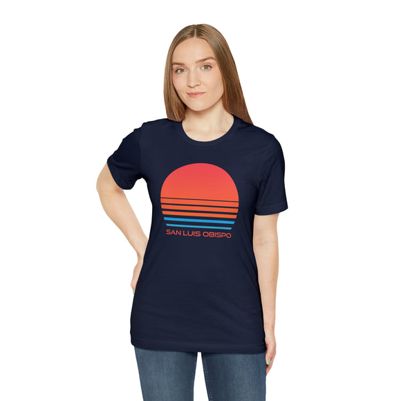 San Luis Obispo, California T-Shirt - Retro 80s Unisex San Luis Obispo Shirt