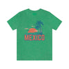 Mexico T-Shirt - Retro Palm Tree & Beach Unisex Mexico Shirt
