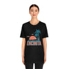 Encinitas, California T-Shirt - Retro Palm Tree & Beach Unisex Encinitas Shirt
