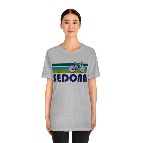 Sedona T-Shirt - Retro Mountain Bike Adult Unisex Sedona, Arizona T Shirt