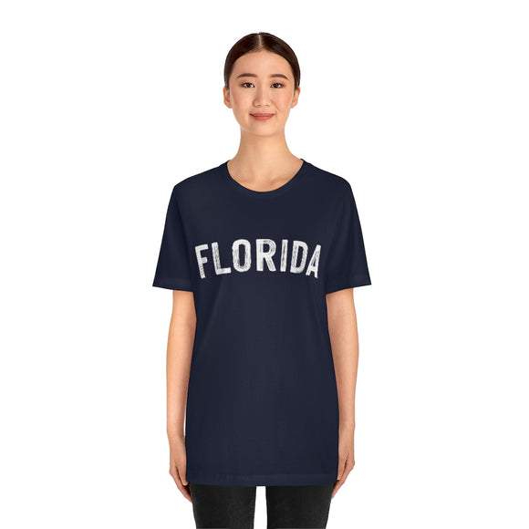 Florida T-Shirt - Paint Text Unisex Florida Shirt