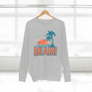Premium Miami, Florida Sweatshirt - Unisex Premium Crewneck Sweatshirt-14