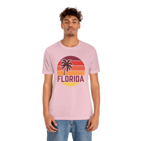 Florida T-Shirt - Retro Palm Tree Unisex Florida Shirt