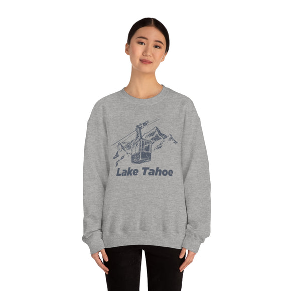 Lake Tahoe, California Sweatshirt - Ski Lift Unisex