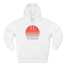 Premium Wyoming Hoodie - Retro 80s Unisex Sweatshirt-2