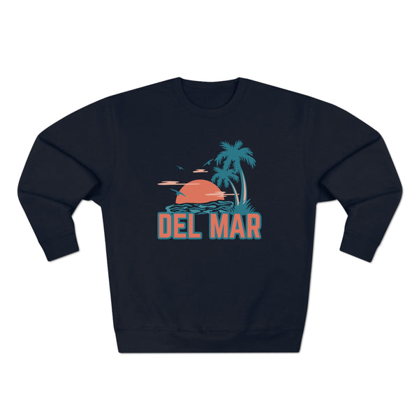 Premium Del Mar, California Sweatshirt - Unisex Premium Crewneck Sweatshirt