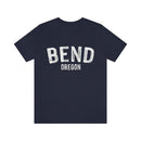 Bend, Oregon Shirt - Paint Text Unisex Bend T-Shirt-19