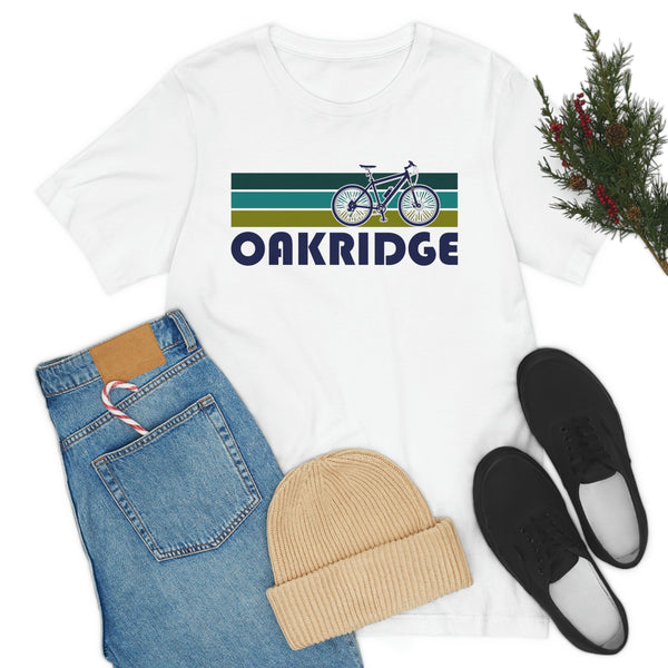 Oakridge T-Shirt - Retro Mountain Bike Adult Unisex Oakridge, Oregon T Shirt