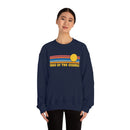 Lake of the Ozarks, Missouri Sweatshirt - Retro Sunrise Crewneck-26