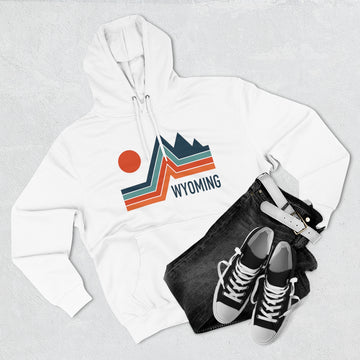 Premium Wyoming Hoodie - Retro Unisex Sweatshirt - 0