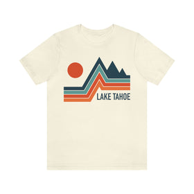 Lake Tahoe, California T-Shirt - Retro Mountain Unisex Lake Tahoe Shirt