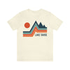 Lake Tahoe, California T-Shirt - Retro Mountain Unisex Lake Tahoe Shirt