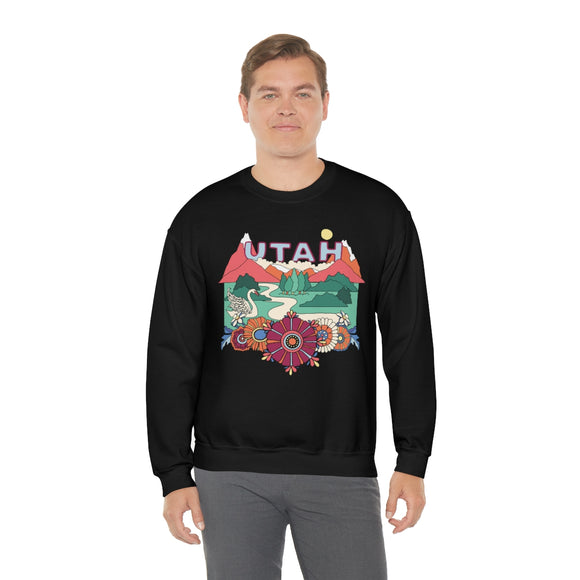 Utah Sweatshirt - Boho / Hippie Unisex