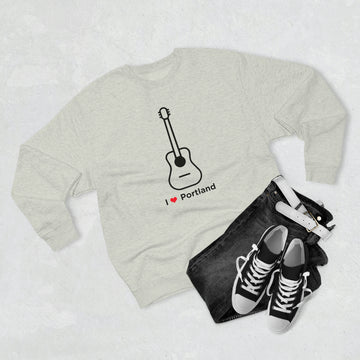 Premium Portland, Oregon Crewneck Sweatshirt - Retro Unisex Sweatshirt - 0
