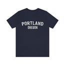 Portland, Oregon Shirt - Paint Text Unisex Portland T-Shirt-19