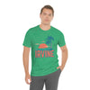 Irvine, California T-Shirt - Retro Palm Tree & Beach Unisex Irvine Shirt