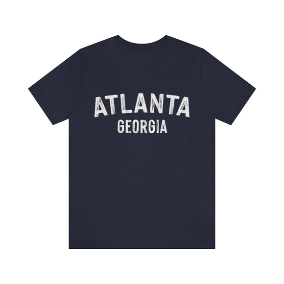 Atlanta, Georgia Shirt - Paint Text Unisex Atlanta T-Shirt