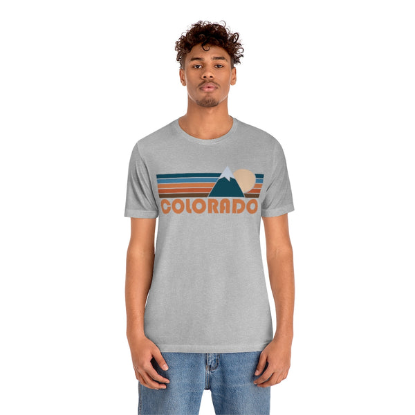 Colorado T-Shirt - Retro Mountain Unisex Colorado Shirt