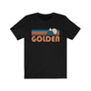 Golden, Colorado T-Shirt - Retro Mountain Adult Unisex Golden T Shirt