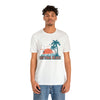 Daytona Beach, Florida T-Shirt - Retro Palm Tree & Beach Unisex Daytona Beach Shirt