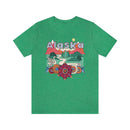 Alaska T-Shirt - Retro Mountain / Hippie Style Alaska Shirt-1