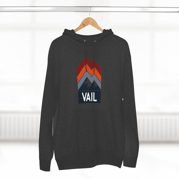 Premium Vail, Colorado Hoodie - Retro Unisex Sweatshirt