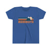 Mammoth Youth T-Shirt - Retro Mountain California Kid's TShirt