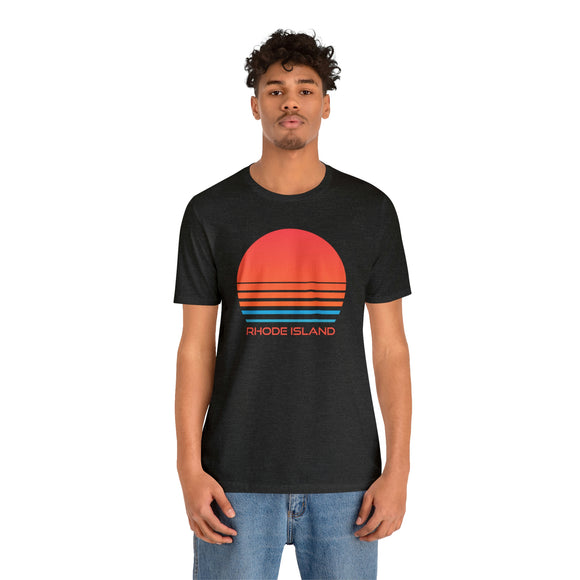 Rhode Island T-Shirt - Retro 80s Unisex Rhode Island Shirt