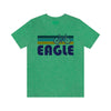 Eagle T-Shirt - Retro Mountain Bike Adult Unisex Eagle, Colorado T Shirt