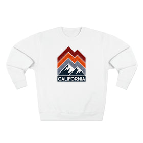 Premium California Sweatshirt - Retro Unisex Premium Crewneck California Sweatshirt