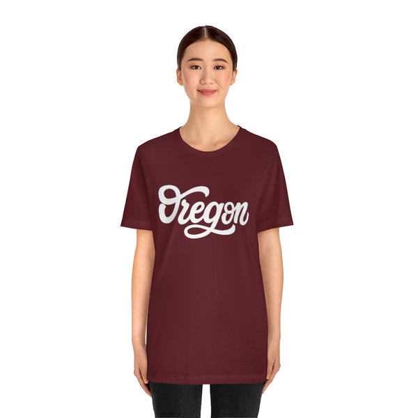 Oregon T-Shirt - Hand Lettered Unisex Oregon Shirt