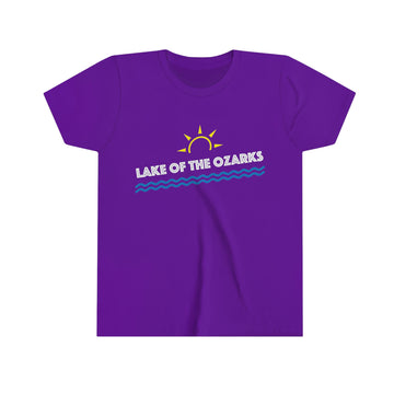 Buy team-purple Lake of the Ozarks Youth T-Shirt - Missouri Kid's Tee