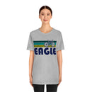 Eagle T-Shirt - Retro Mountain Bike Adult Unisex Eagle, Colorado T Shirt-38