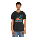 Carmel-by-the-Sea, California T-Shirt - Retro Palm Tree & Beach Unisex Carmel-by-the-Sea Shirt-76