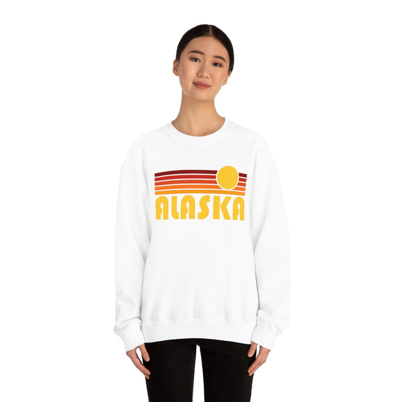 Alaska Sweatshirt - Retro Sunset Unisex
