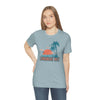 Longboat Key, Florida T-Shirt - Retro Palm Tree & Beach Unisex Longboat Key Shirt