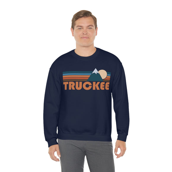 Truckee, California Sweatshirt - Retro Mountain Unisex