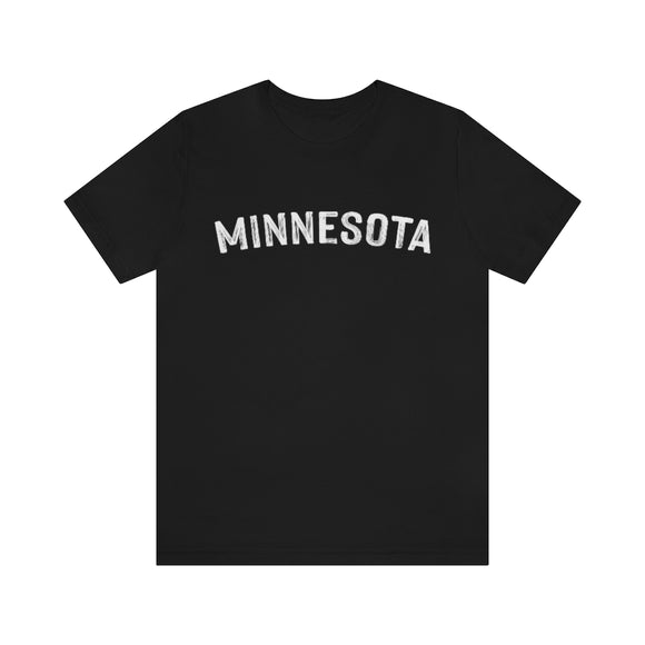 Minnesota T-Shirt - Paint Text Unisex Minnesota Shirt