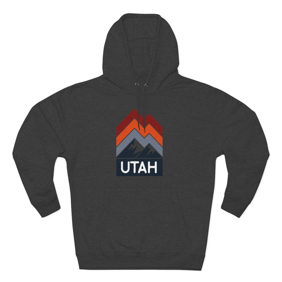Premium Utah Hoodie - Retro Unisex Sweatshirt