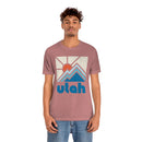 Utah Shirt, Utah Retro T-Shirt, Colorful Utah tee, Utah Mountain Shirt-8